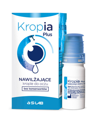 KROPIA PLUS NAWILŻAJĄCE KROPLE DO OCZU 10ML