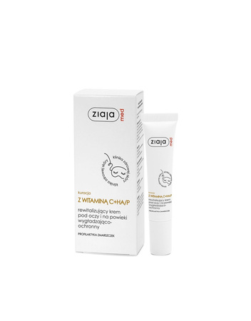 ZIAJA MED KREM POD OCZY Z WITAMINĄ C+HA/P 15ML