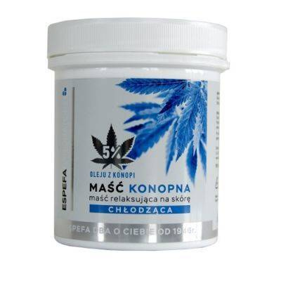 MAŚĆ KONOPNA CHŁODZĄCA, maść relaksująca 250ML