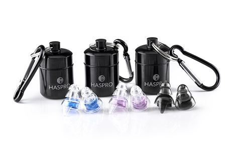 Haspro Pure Music Earplugs, zatyczki do uszu, 2 pary