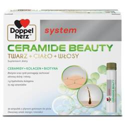 DOPPELHERZ SYSTEM CERAMIDE BEAUTY 30AMPUŁEK PO 25ML