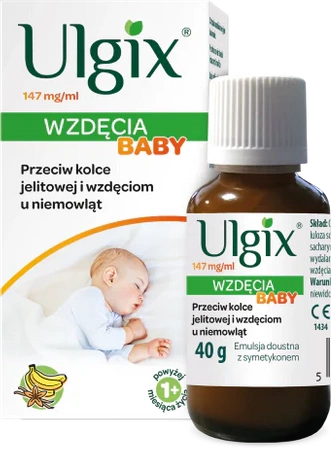 Ulgix WZDĘCIA BABY EMULSJA DOUSTNA 40G