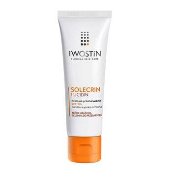 IWOSTIN SOLECRIN LUCIDIN KREM PRZEBAR.SPF50+ 50ML