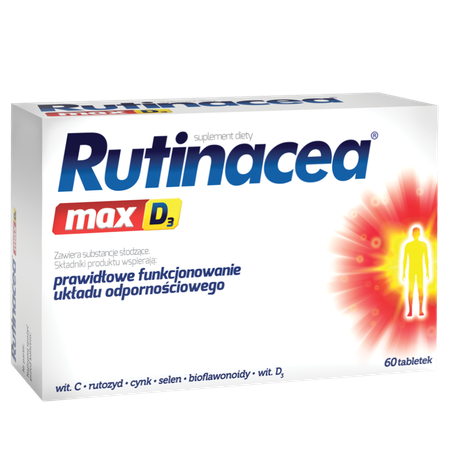 Rutinacea Max D3 60 tabletek