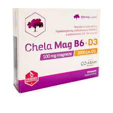 Olimp Chela-Mag B6+D3 30 kapsułek