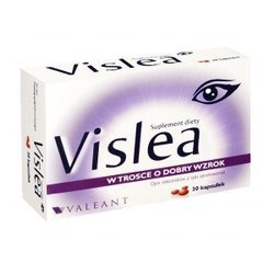 Vislea, na dobry wzrok, 30 kapsułek