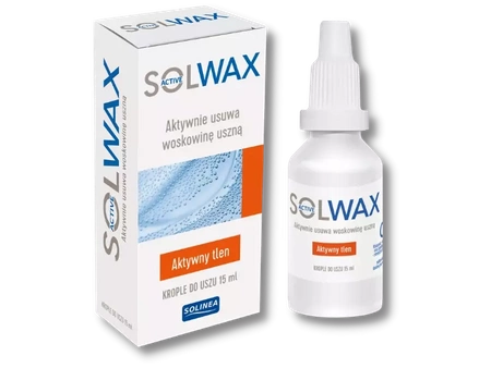 Solwax Active, krople do uszu, 15 ml
