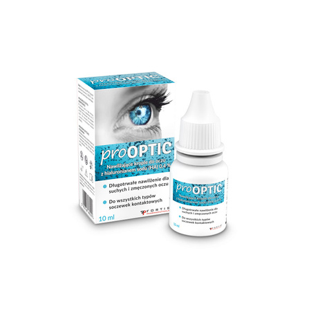ProOPTIC krople do oczu nawilżające 0,4% HA 10 ml