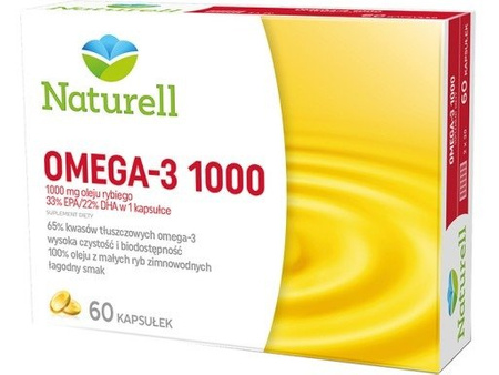 Naturell Omega-3 1000 60 kapsułek