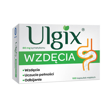 ULGIX WZDĘCIA 80MG 100KAPSUŁEK