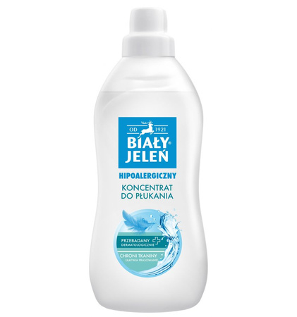Biały Jeleń koncentrat do płukania tkanin 1000 ml