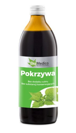 EKAMEDICA POKRZYWA SOK 99,8% 500ML