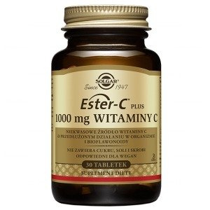 SOLGAR ESTER C-PLUS 1000MG VITAMIN C 30TABLETEK