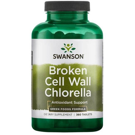 SWANSON CHLORELLA 500MG 360TABLETEK