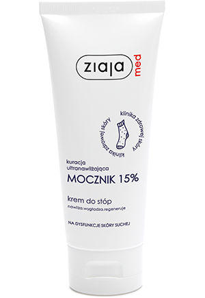 ZIAJA MED KREM DO STÓP Z MOCZNIKIEM 15% 100ML