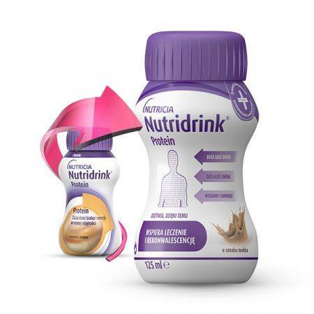 NUTRIDRINK PROTEIN O SMAKU MOKKA  4X125ML
