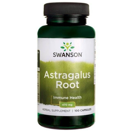 SWANSON ASTRAGALUS 470MG 100KAPSUŁEK