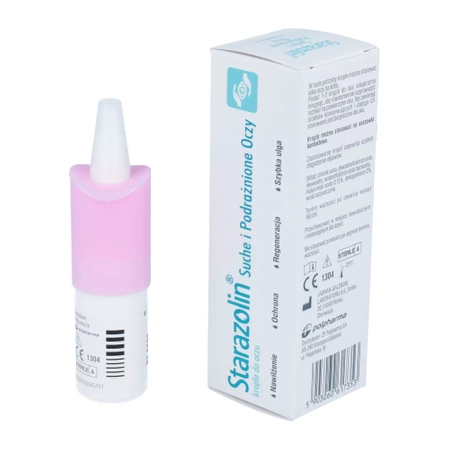 Starazolin Suche i Podrażnione Oczy, krople do oczu, 10 ml 