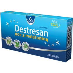 Destresan Noc z melatoniną 30 kapsułek