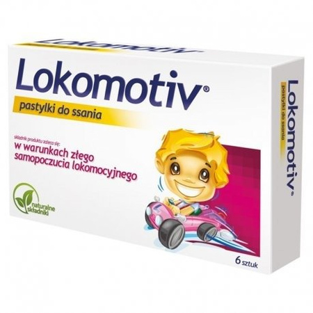Lokomotiv pastylki do ssania 6 sztuk