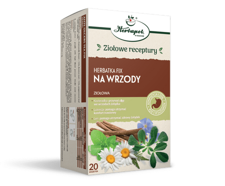 HERBATKA NA WRZODY FIX 20SASZETEK (HERBAPOL KRAKÓW)