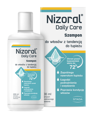 NIZORAL DAILY CARE SZAMPON DO WŁOSÓW 200ML