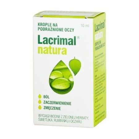 LACRIMAL NATURA KROPLE DO OCZU 10ML