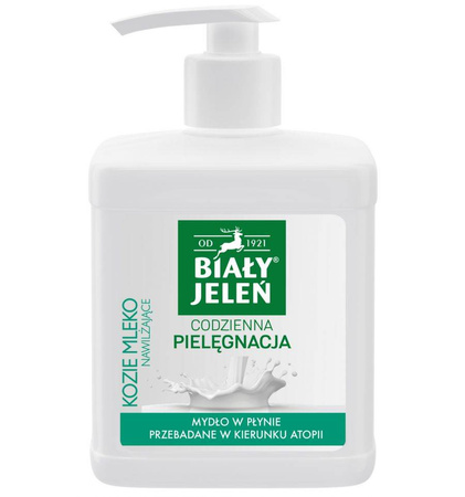Biały Jeleń mydło w płynie, kozie mleko 500 ml