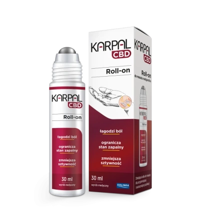 Karpal CBD roll-on, na zespół cieśni nadgarstka, 30 ml