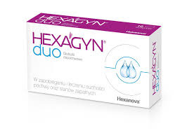 Hexagyn Duo globulki dopochwowe 10 sztuk 