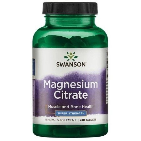 SWANSON CYTRYNIAN MAGNEZU 240 TABLETEK
