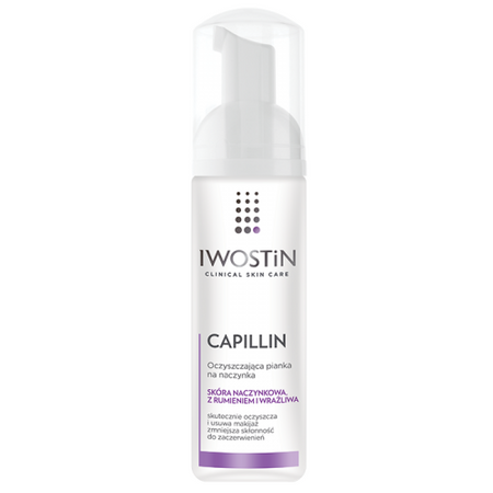 IWOSTIN CAPILLIN PIANKA OCZYSZCZAJĄCA 165ML