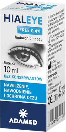 HIALEYE FREE 0,4% KROPLE DO OCZU 10ML
