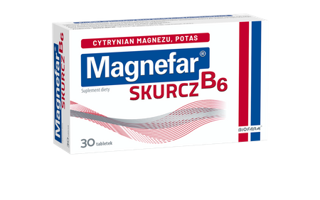 Magnefar B6 Skurcz 30 tabletek