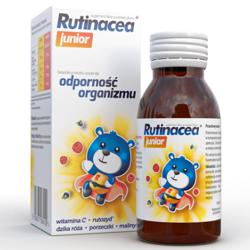 RUTINACEA JUNIOR SYROP 100ML, data ważności 01.26