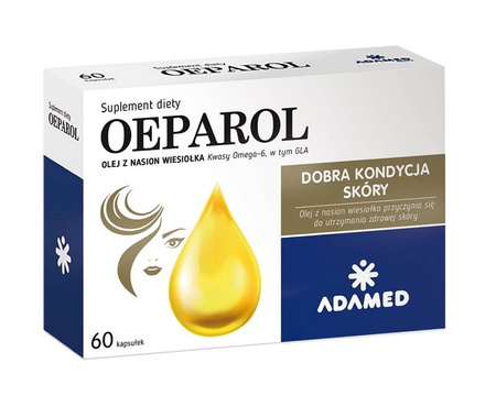 Oeparol, wiesiołek, 60 kapsułek 