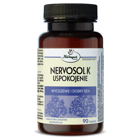Nervosol K Uspokojenie 90 tabletek (Herbapol Kraków)