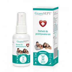Granusept Roztwór do przemywania ran 60 ml