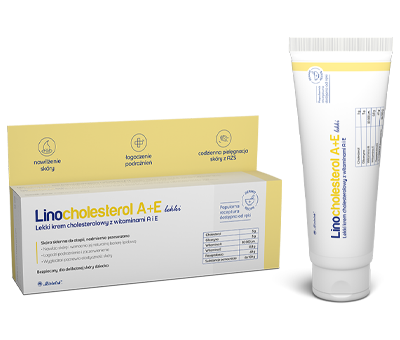LINOCHOLESTEROL A+E Lekki Krem cholesterolowy 80G