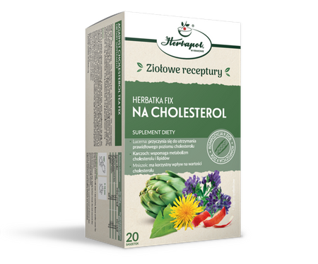 Herbatka Fix Na Cholesterol 20 saszetek (Herbapol Kraków)