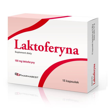 Laktoferyna 100 mg 15 kapsułek