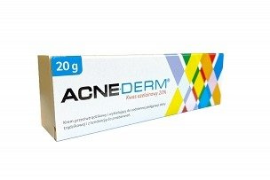 Acne-Derm krem przeciwtrądzikowy i wybielający 20 g