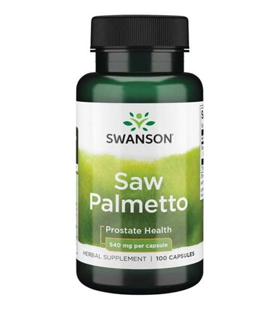 SWANSON SAW PALMETTO 540MG 100KAPSUŁEK