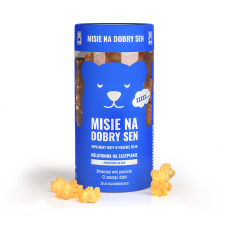 Noble Health Misie na dobry sen, żelki, 300 g