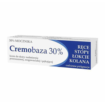 Cremobaza 30%, krem półtłusty z mocznikiem, 30 g