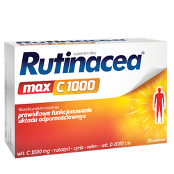 RUTINACEA MAX C 1000 30 TABLETEK