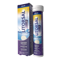 Zdrovit Litorsal Senior+ dla diabetyków 20 tabletek musujacych