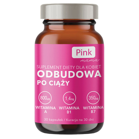 Pink Mama Odbudowa po ciąży 30 kapsułek