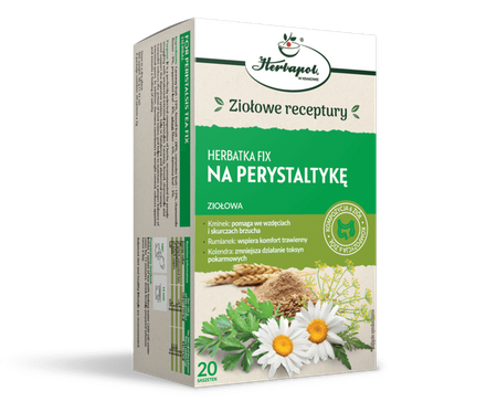 HERBATKA NA PERYSTALTYKĘ 20SASZETEK (HERBAPOL KRAKÓW)
