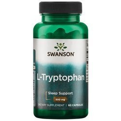 SWANSON L-TRYPTOFAN 500MG 60 KAPSUŁEK